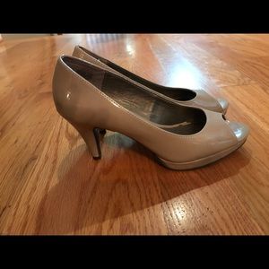 Patent heels. Gently worn.